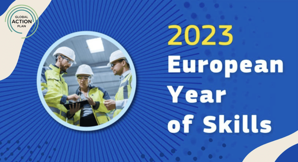 Logo of the European Year of Skills