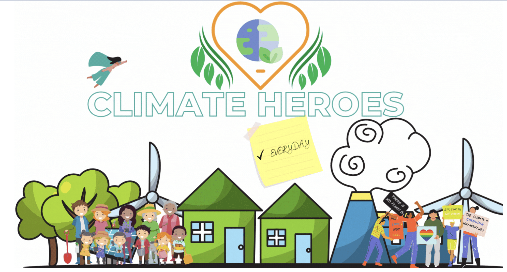 Climate Heroes competition logo