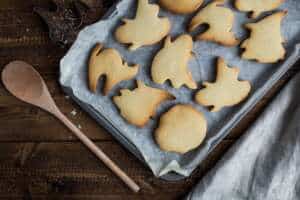home made halloween biscuits