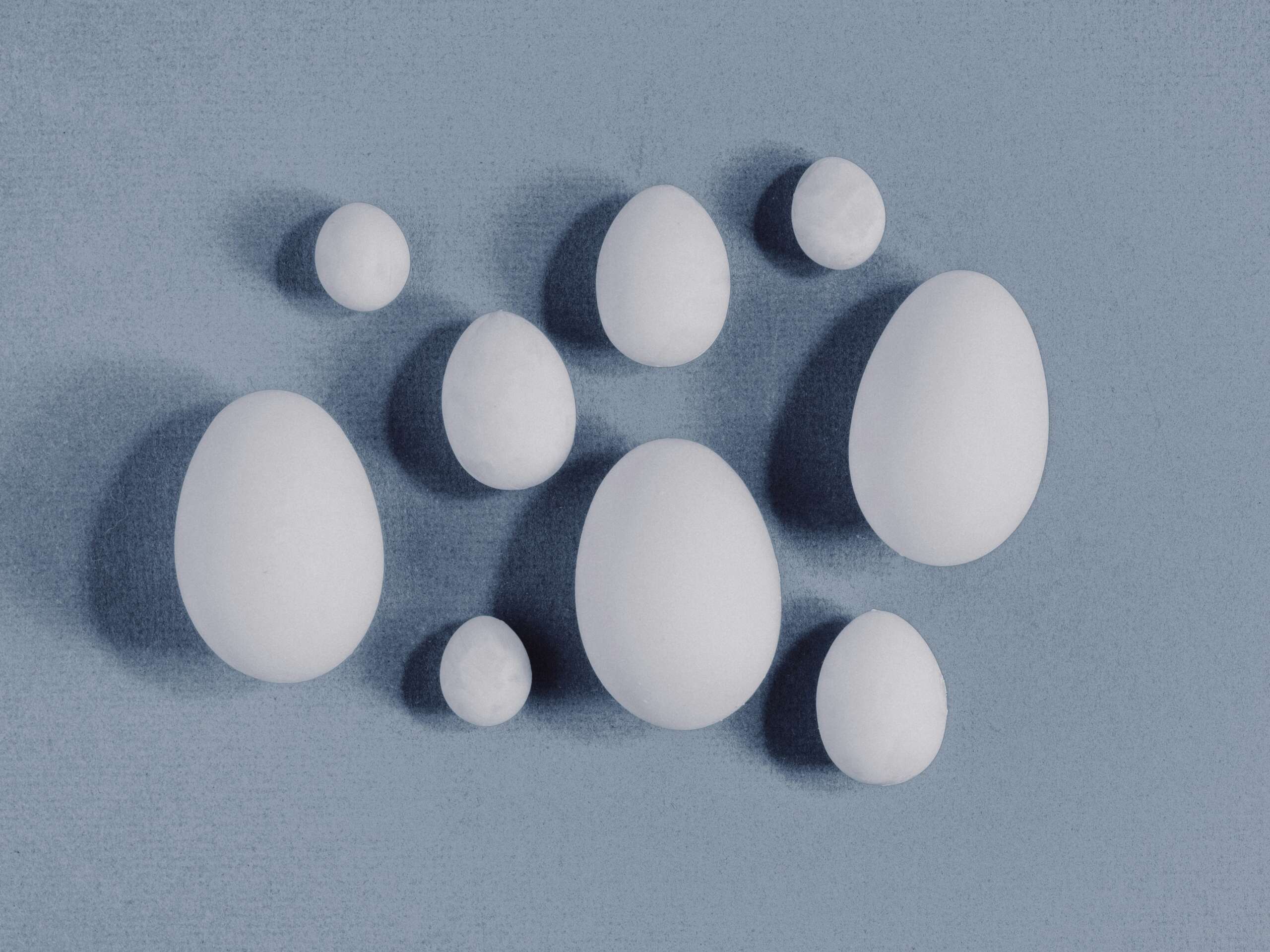 Grey eggs