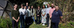 GAP staff, Board members with Lord Mayor of Dublin Caroline Conroy in GLAS garden