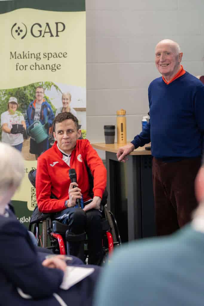 Eoin Delaney and Mick Cassidy