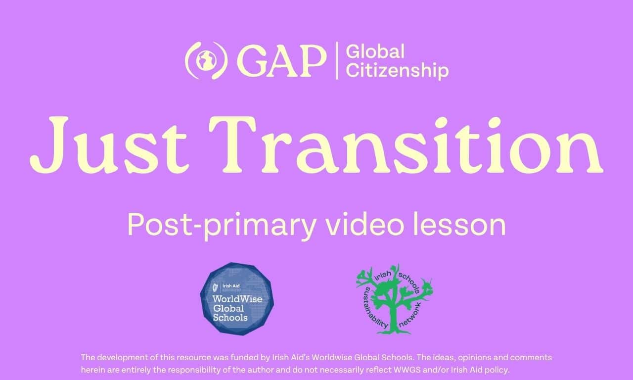 A Just Transition: No-one left behind