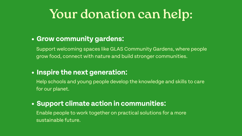 Reasons to donate to GAP